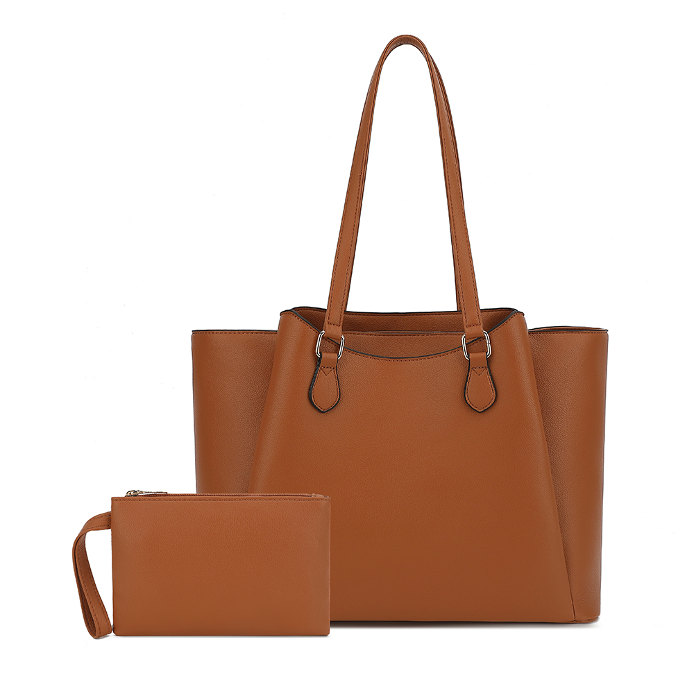 Leather Work Bag Women - Tas Tote untuk Wanita, Tas Bahu