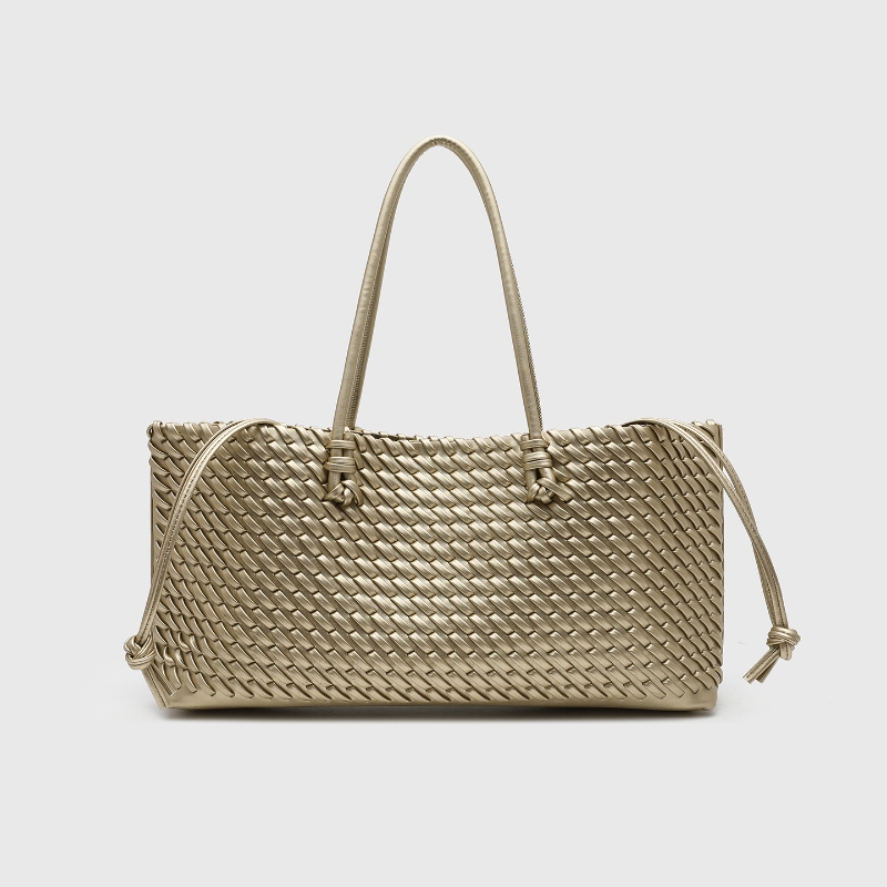 Leather Work Bag Women - Tas Tote Mewah Desainer dari Bahan