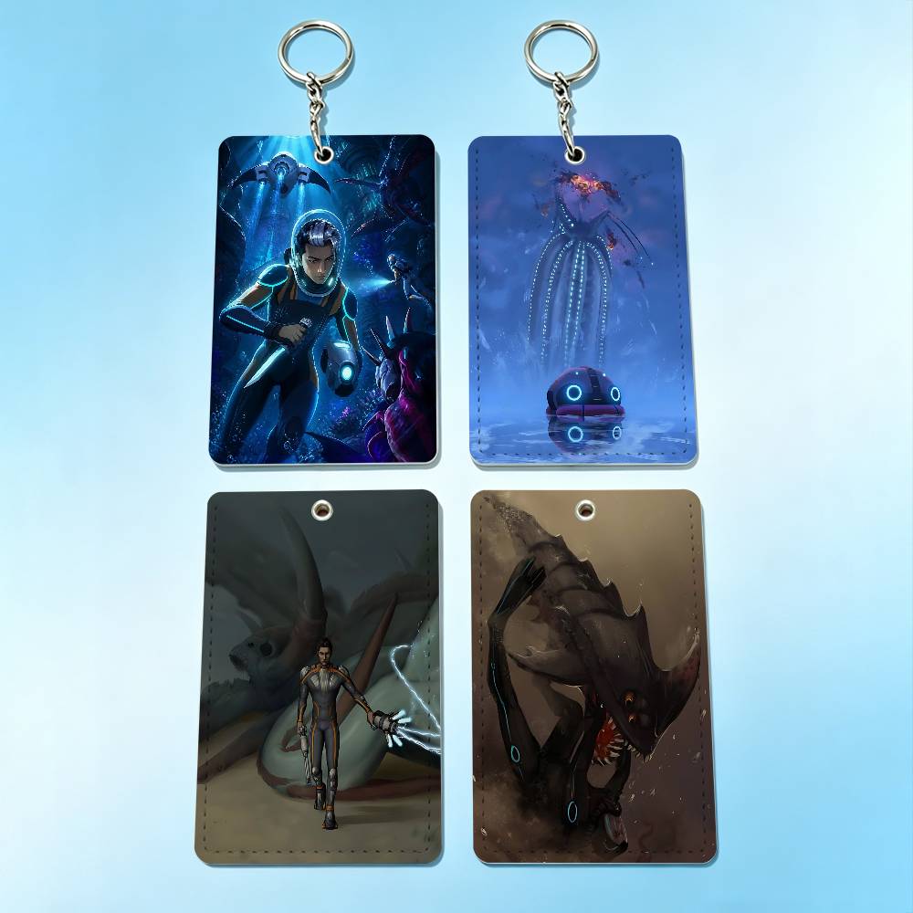 Leather Work Leather - Hot Game S-Subnautica 2 Gantungan Kunci