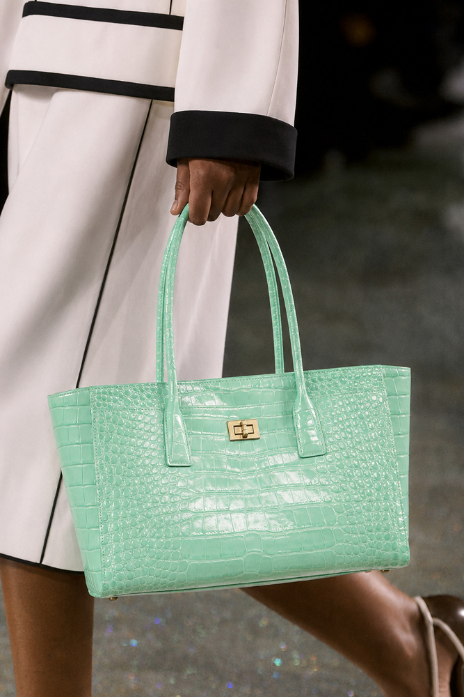 Leather Work Bag Women - SHELKSBAG Tas Tote Berlapis Kulit Buaya