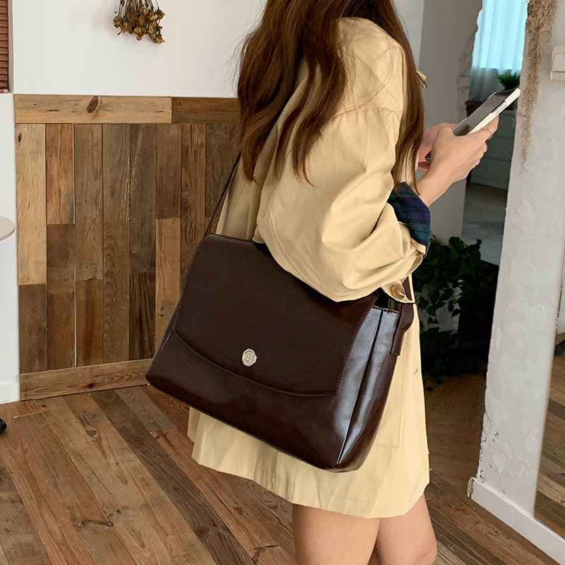 Leather Work Bag Women - CGCBAG tas jinjing wanita kapasitas besar