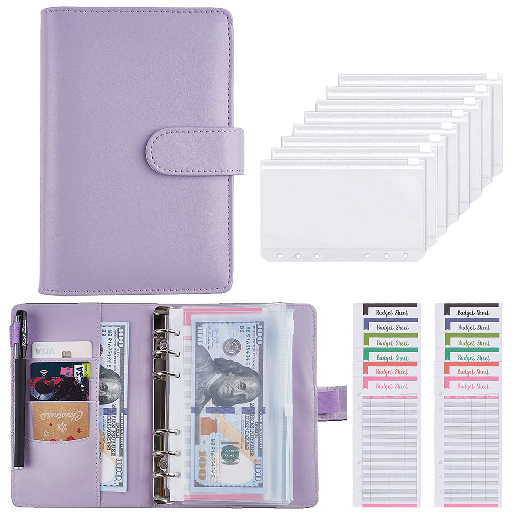 Leather Work Diary - 2024 A6 Set sistem amplop uang