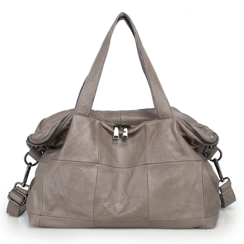 Leather Work Bag Women - Tas Tote Kapasitas Besar untuk Wanita
