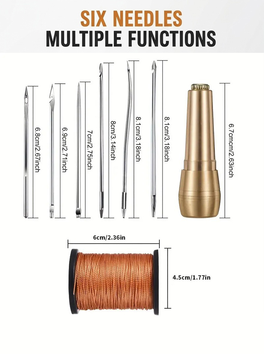 Alat Jahit Kulit, Penusuk Jahi - Leatherwork Awl ulasan dan harga