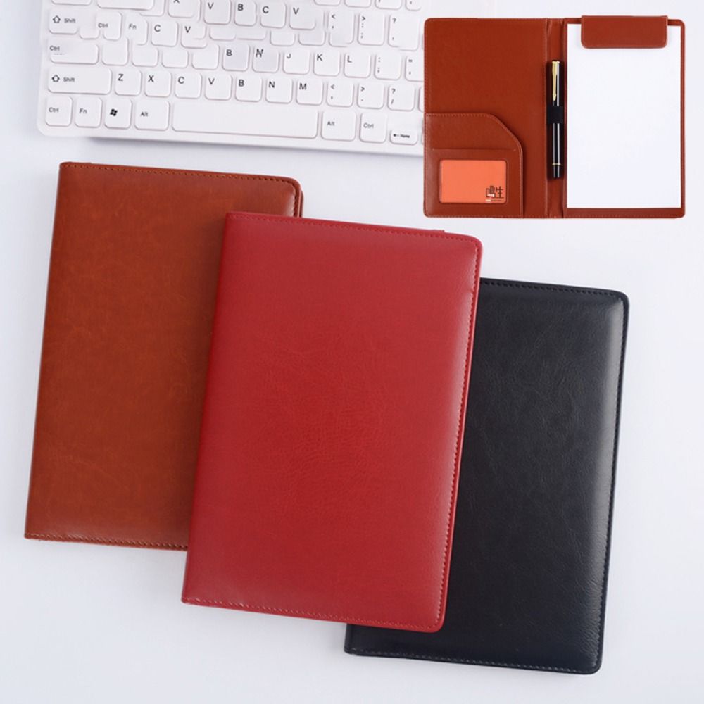 Folder File Kulit PU A5 Dengan - Leather Work Folder ulasan dan harga