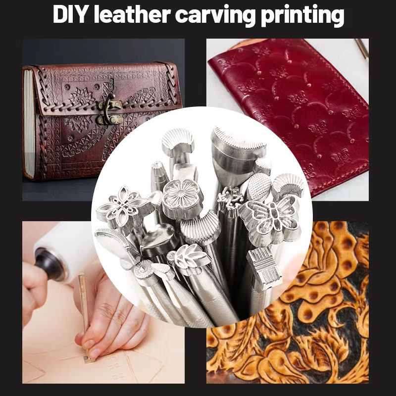 20pcs Alat Ukir Kulit, Alat Ca - Leatherwork Kit ulasan dan harga