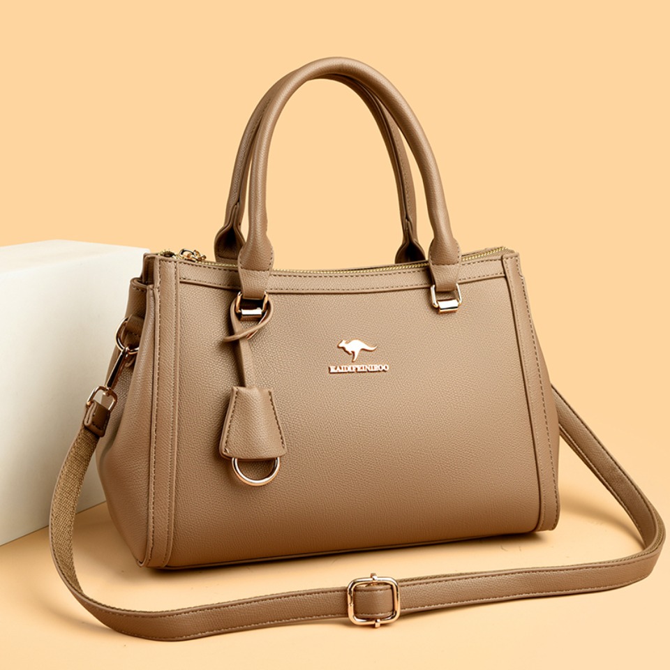 Tas Selempang Kulit PU Lembut  - Leather Work Bag Women ulasan dan harga