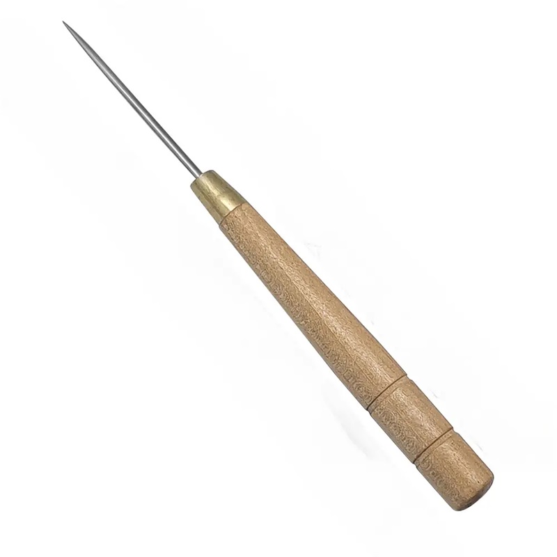 3 PCS Alat Penusuk Kayu Gagang - Leatherwork Awl ulasan dan harga