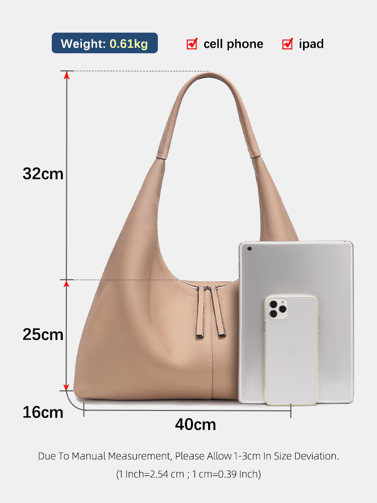 Zency Tas Tote Kapasitas Besar - Leather Work Bag Women ulasan dan harga
