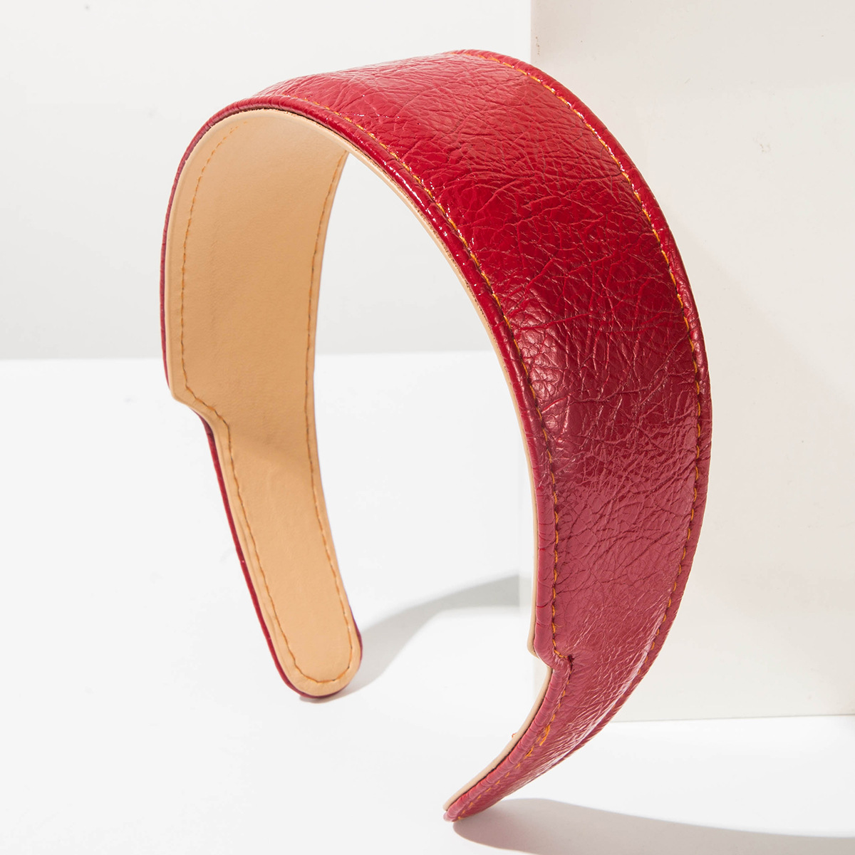 Ikat Rambut Kulit Gaya Korea E - Leatherwork Pony ulasan dan harga