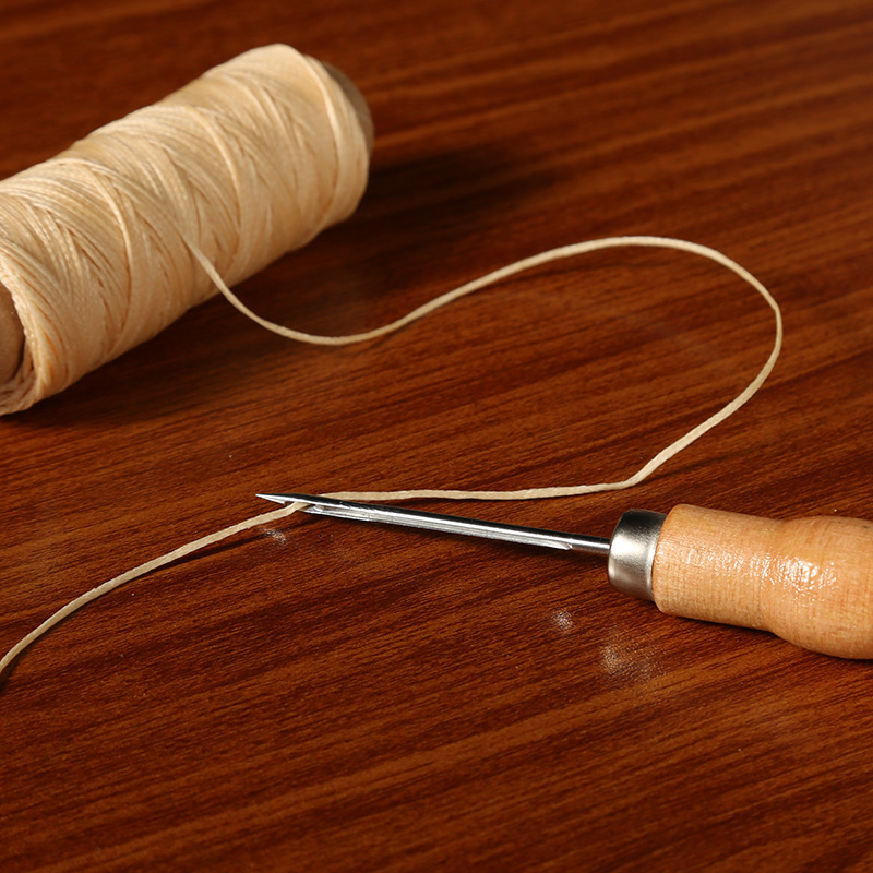 Penusuk Kulit Gagang Kayu Penu - Leatherwork Awl ulasan dan harga