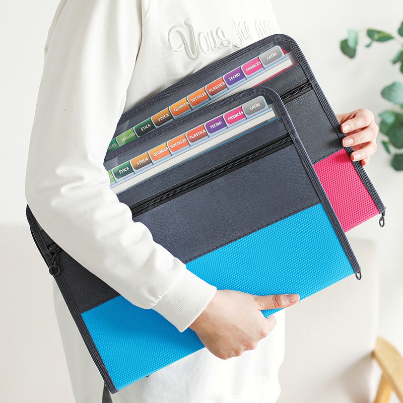 Pengatur File akordion dengan  - Leather Work Folder ulasan dan harga