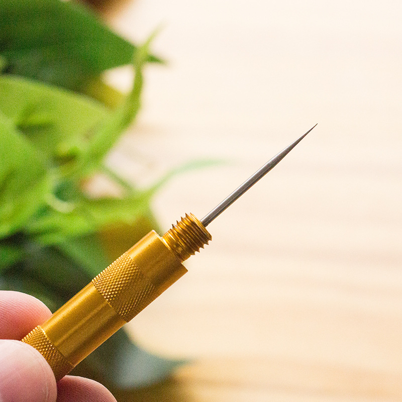 Alat jahit kulit Mini untuk ja - Leatherwork Awl ulasan dan harga