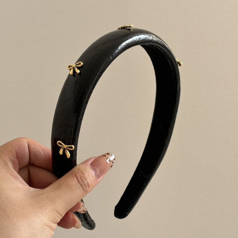 Ikat kepala pita emas, aksesor - Leatherwork Pony ulasan dan harga