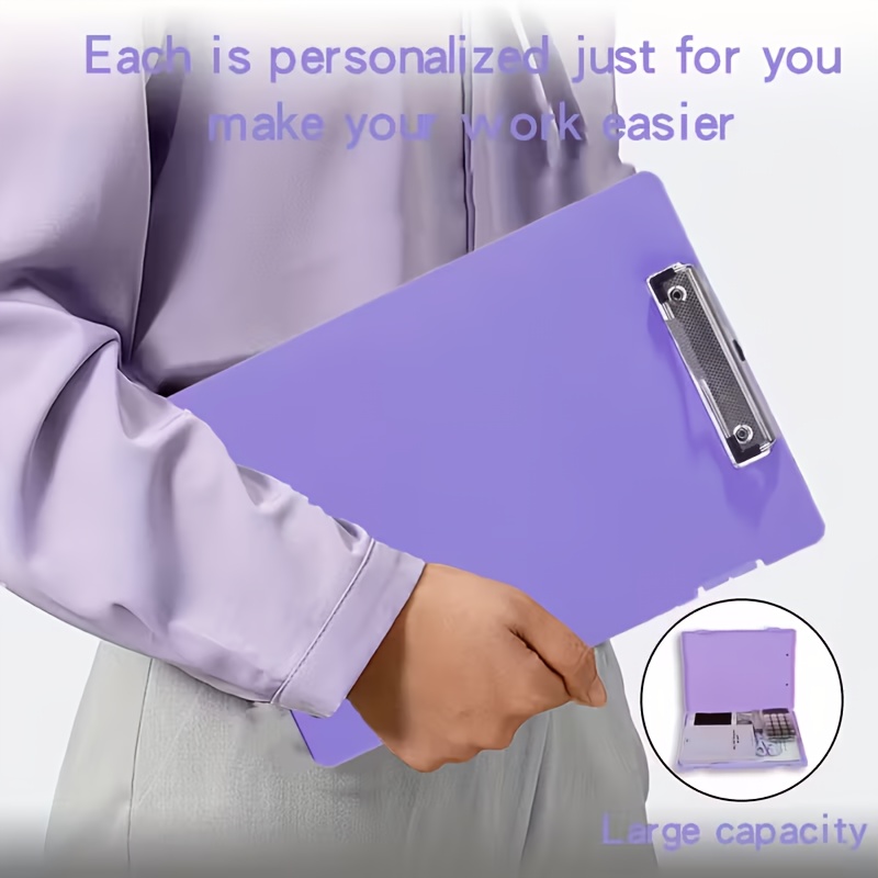 Clipboard dengan Tempat Penyim - Leather Work Folder ulasan dan harga