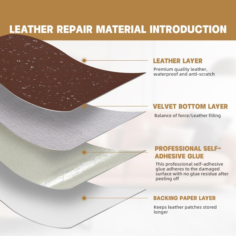 Tambalan Perbaikan Kulit Perek - Leatherwork Kit ulasan dan harga