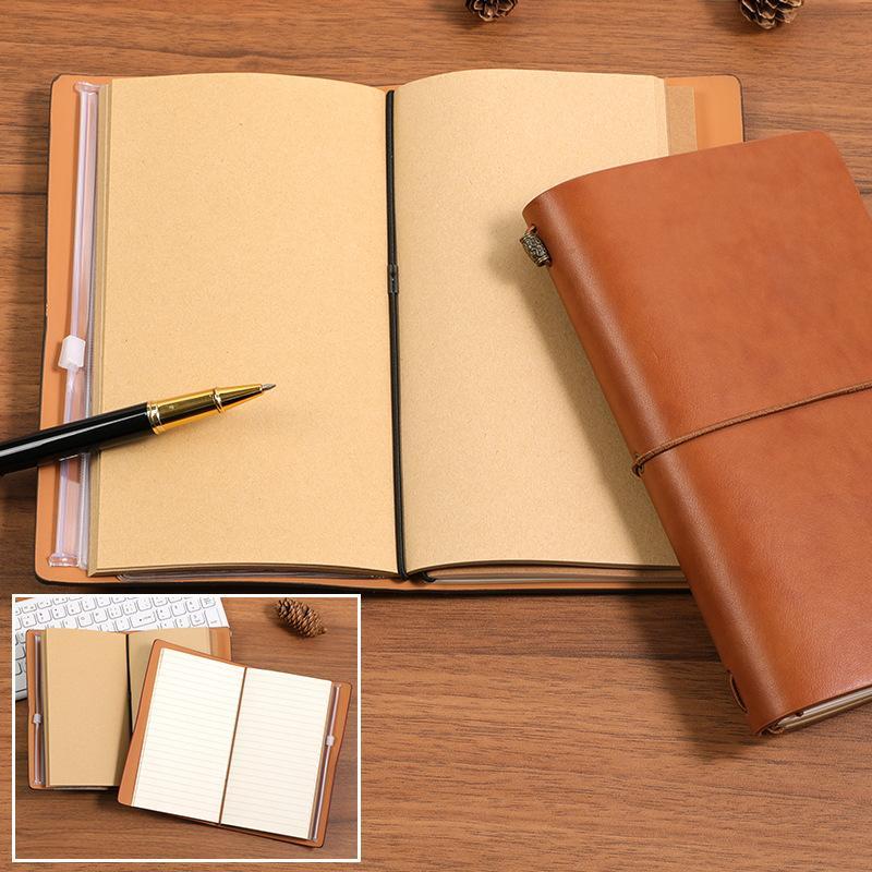 Buku Catatan Kulit PU Vintage  - Leather Work Diary ulasan dan harga