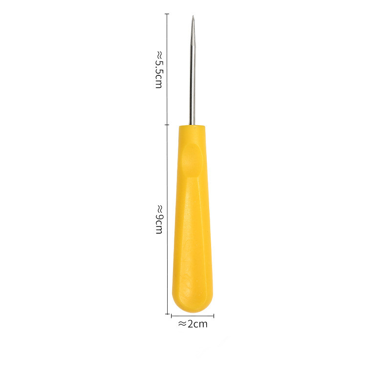 Alat penusuk gagang plastik ku - Leatherwork Awl ulasan dan harga