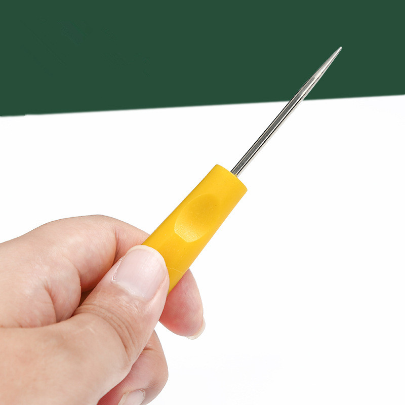Alat penusuk gagang plastik ku - Leatherwork Awl ulasan dan harga