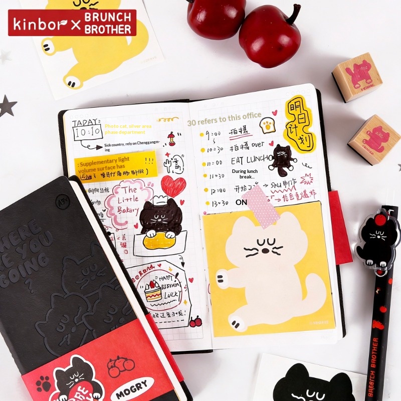 Kinbor Buku Catatan Saku A7 Ka - Leather Work Diary ulasan dan harga