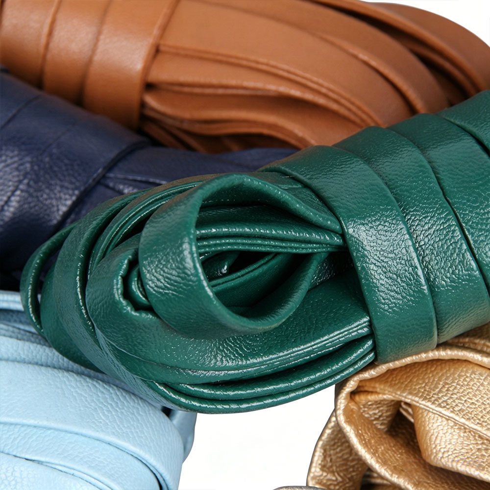 Tali Kulit PU Warna-warni 5 Me - Leatherwork Pony ulasan dan harga