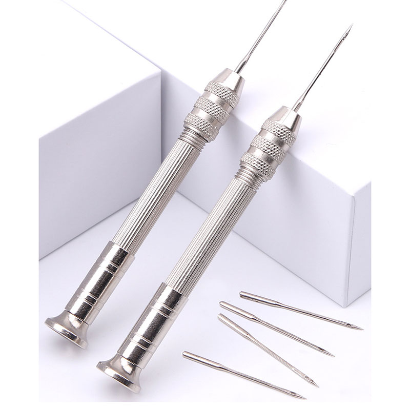 Jarum jahit kulit, alat perbai - Leatherwork Awl ulasan dan harga