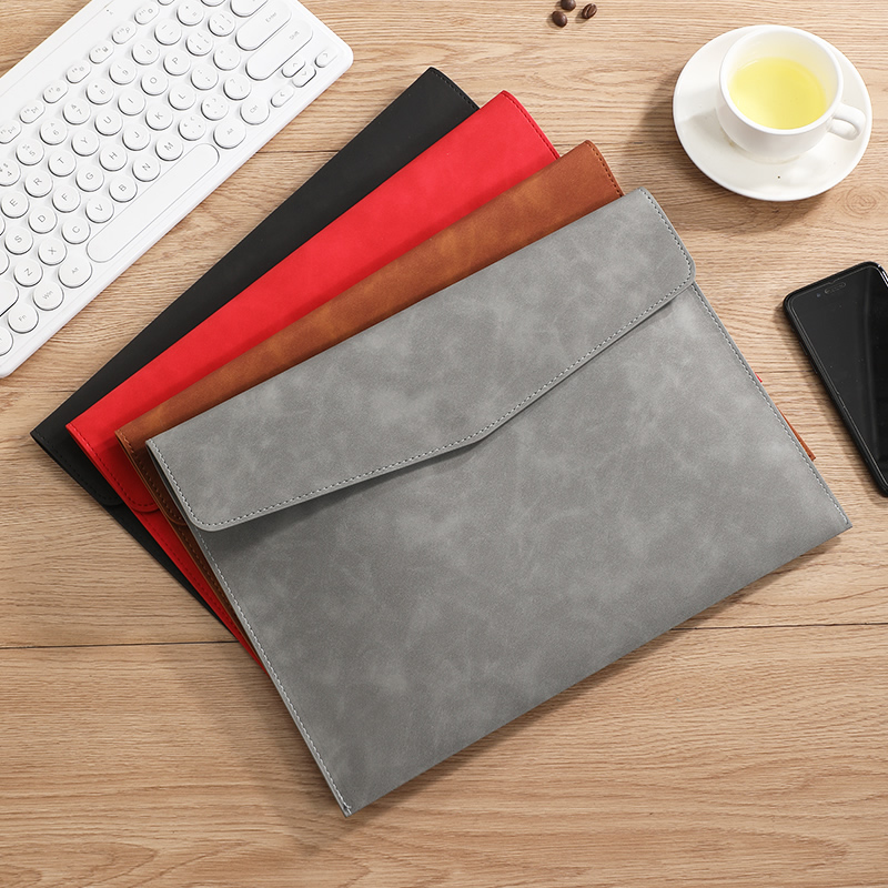 Tas Dokumen Kulit PU A4 dengan - Leather Work Folder ulasan dan harga