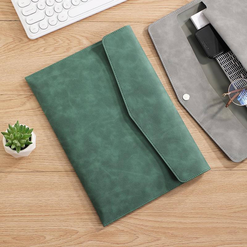 Tas Dokumen Kulit PU A4 dengan - Leather Work Folder ulasan dan harga