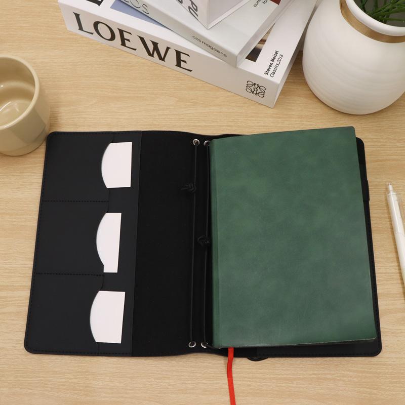 Binder Organizer Kulit Crazy H - Leather Work Diary ulasan dan harga