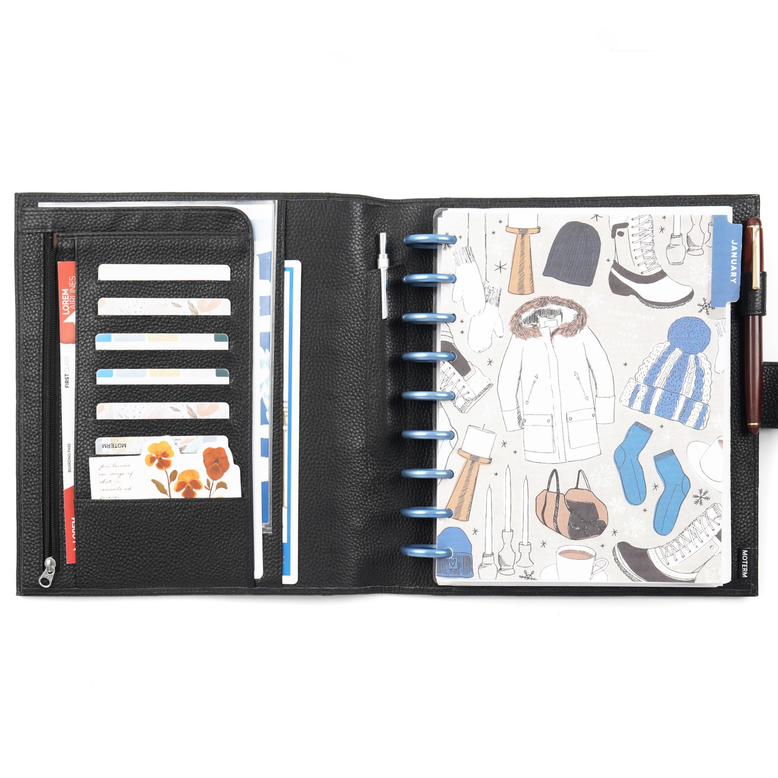 Sampul Planner Kulit Asli Mote - Leather Work Diary ulasan dan harga
