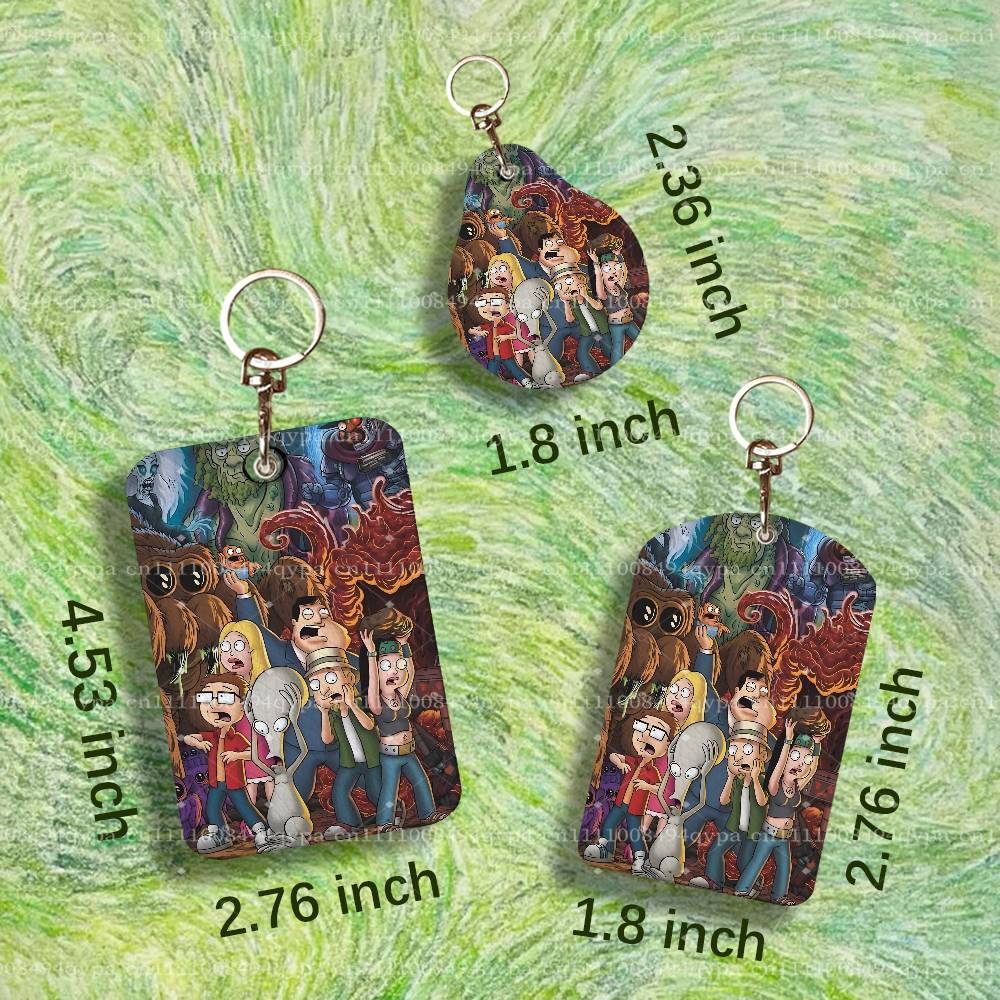 Gantungan Kunci Kartun A-Ameri - Leather Work Leather ulasan dan harga