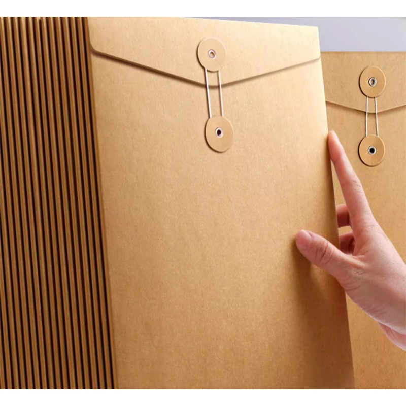 10 Buah Tas Dokumen Amplop Fil - Leather Work Folder ulasan dan harga